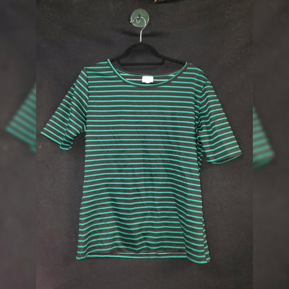LuLaRoe Other - LuLaRoe Green and Black Gigi 2x